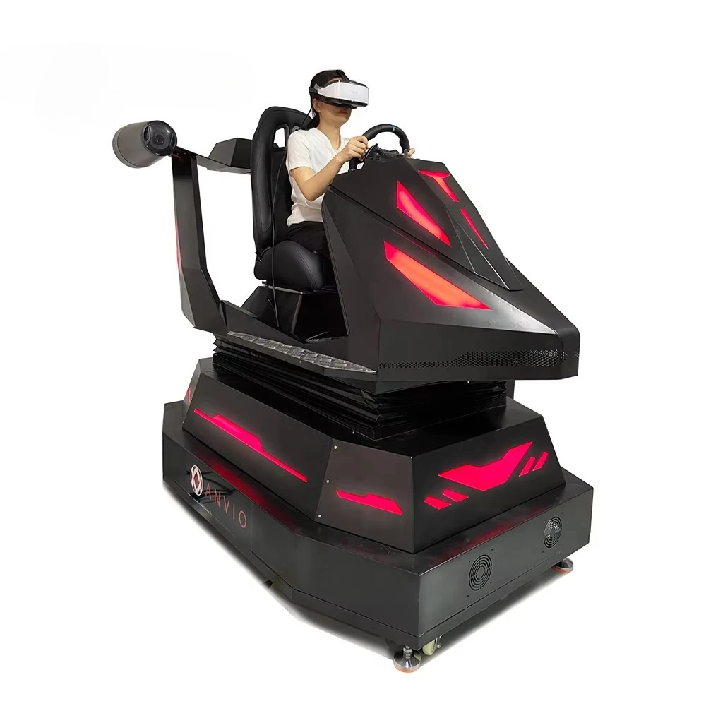 Cool and Exciting 3 DOF Electric System 9d Vr Car Simulator Car Racing Amusement Park Coin Operated Games