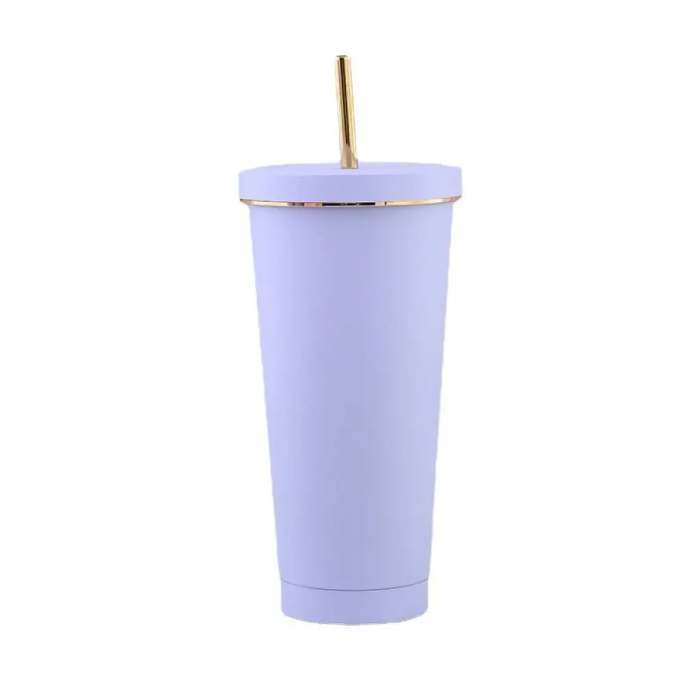 Gradient Diamond Coke Slip Cup Portable Large Capacity Stainless Steel Thermos Cup Beverage Container Insulated Mug 2024 New