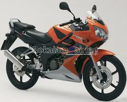 カウリング-モーターサイクルフェアリングセット,ホンダcbr125r 02-06 cbr125rr cbr 125r 125rr cbr125 r 2002 2003 2004 2005用モーターサイクルフェアリングセット