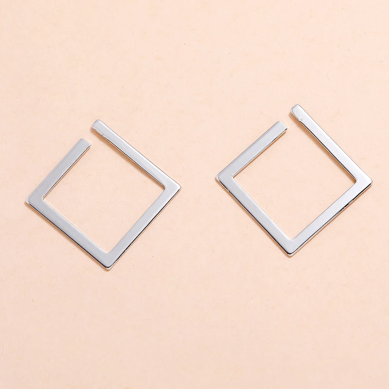 European and American Fashion New Environmentally Friendly Personality Temperament Cool Style Earrings Exaggerated Niche Design