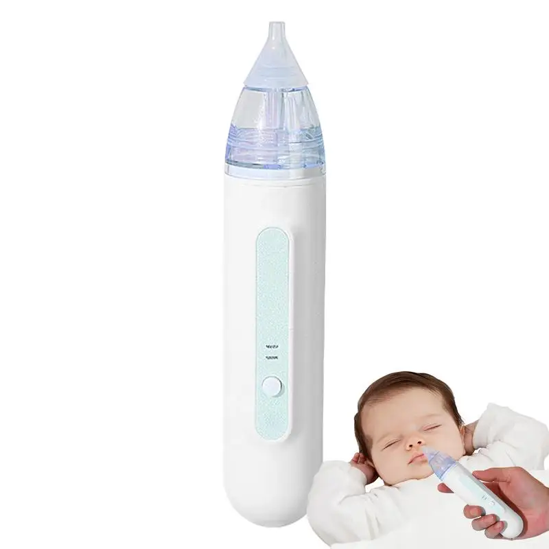 

Automatic Nose Cleaner Nasal Aspirator Nose Cleaner Removable Tips Silent Operation Nasal Congestion Relief And Newborn Babies