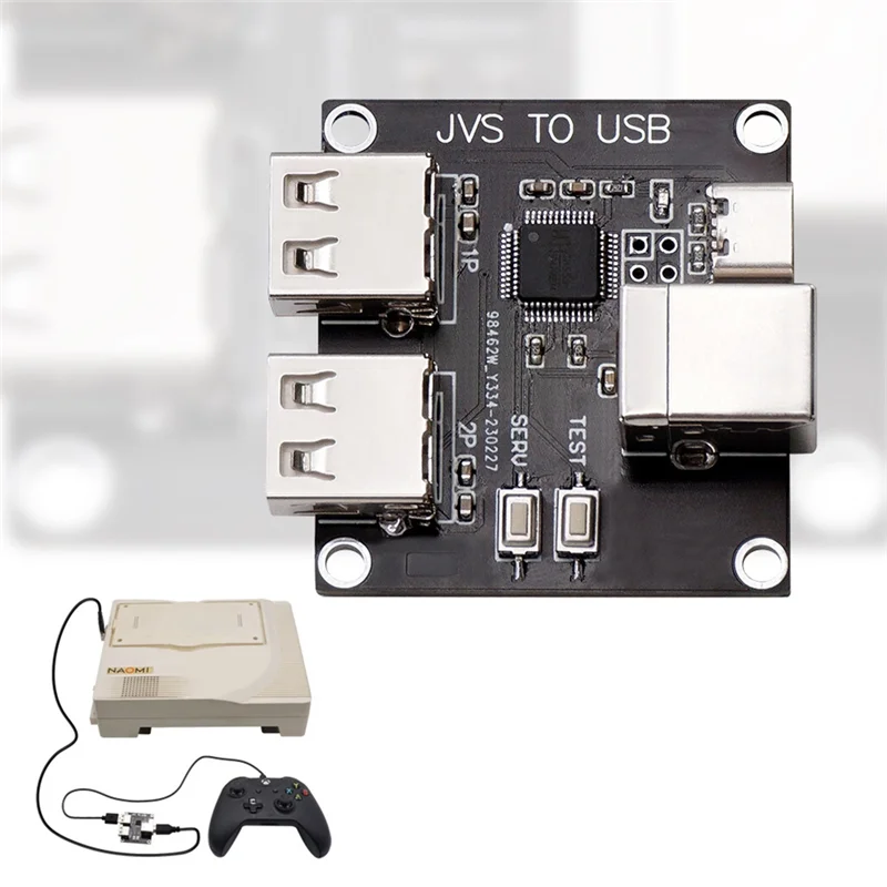 【البيع الساخن】محول ألعاب JVS إلى USB لمحول وحدة تحكم PS3 لملحقات سلسلة واحدة X/S