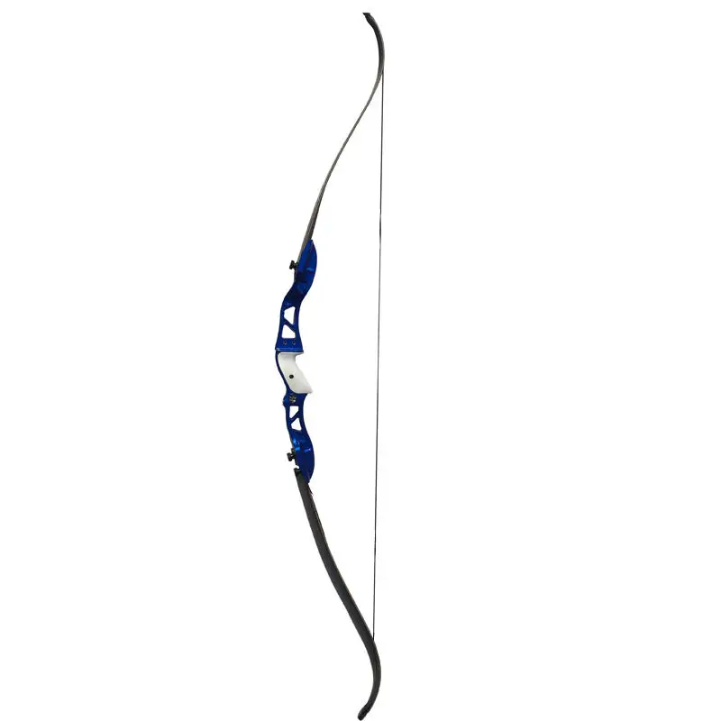 F155 training bow66\'\' Aluminium Recurve Bows 22-38lbs Archery Recurve Bows with Metal Riser