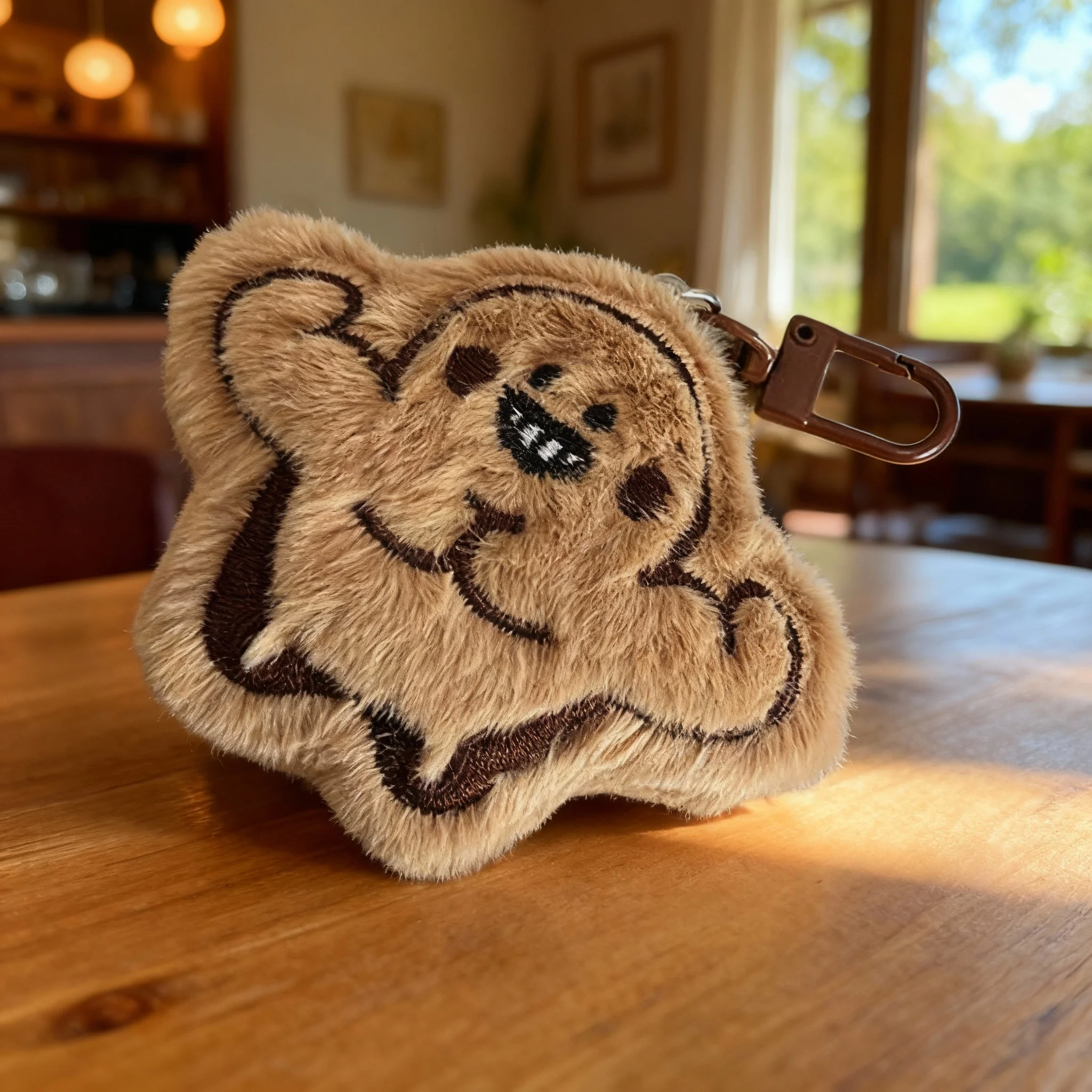 Portachiavi a Forma di Scarafaggio, Ciondolo per Zaino, Peluche Carino per Bambini