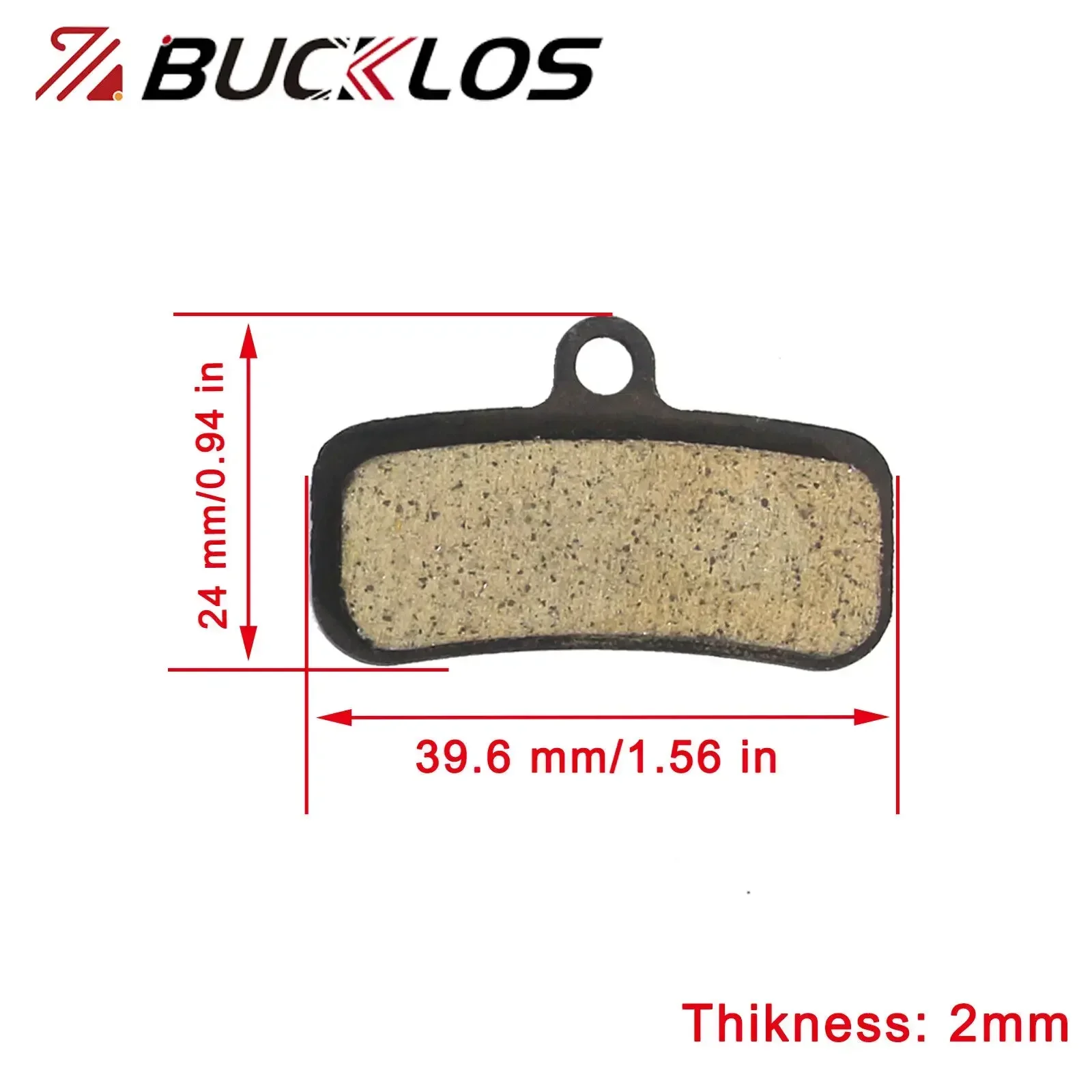 BUCKLOS Bike Disc Brake Pads for D03S D01S 4 Piston Brake Pad for BR-M8120 M7120 M8020 M820 Hydraulic Ceramic Bicycle Brake Pads