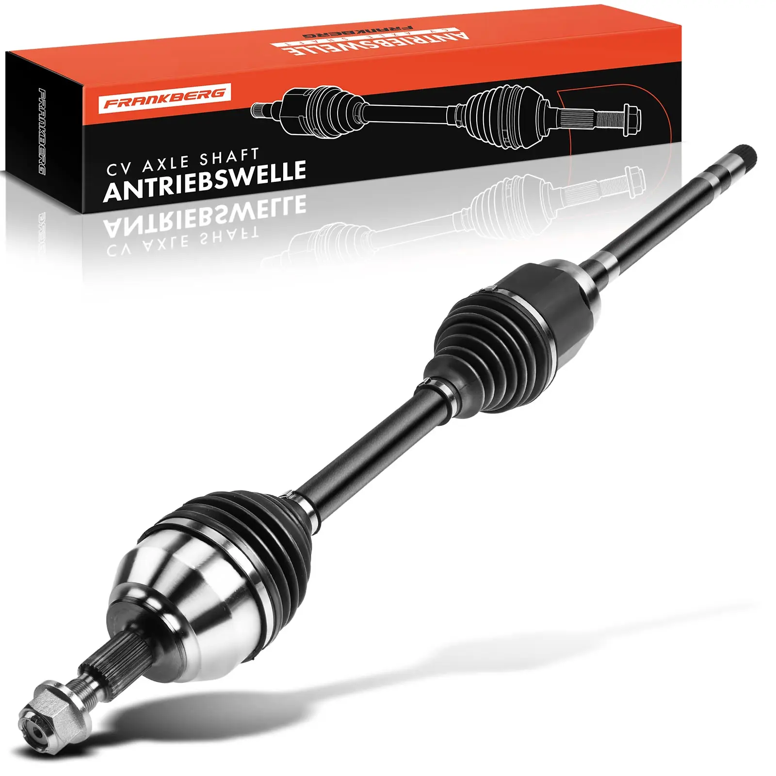 Frankberg 1x Arbre de transmission avant droit pour Ford Kuga I 2.0L 2008-2012 1683584 1502102 1803630 BV413B436AC 1594943 1683585
