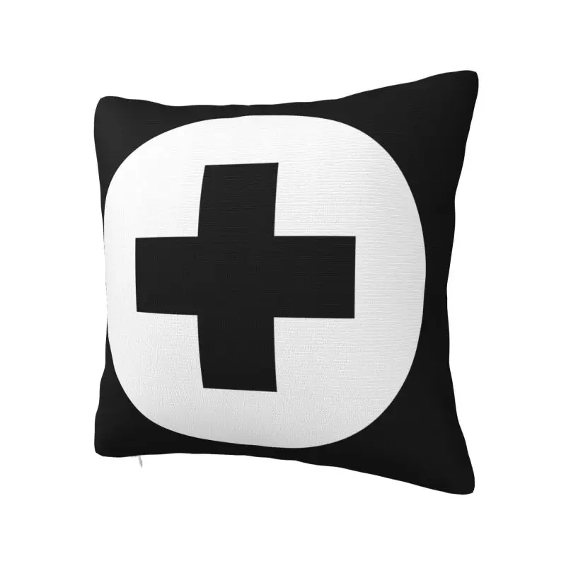 First Aid Emergency Medicine Throw Pillow Home Decoration Doctor Nurse Nordic Cushion Cover Car Pillowcase