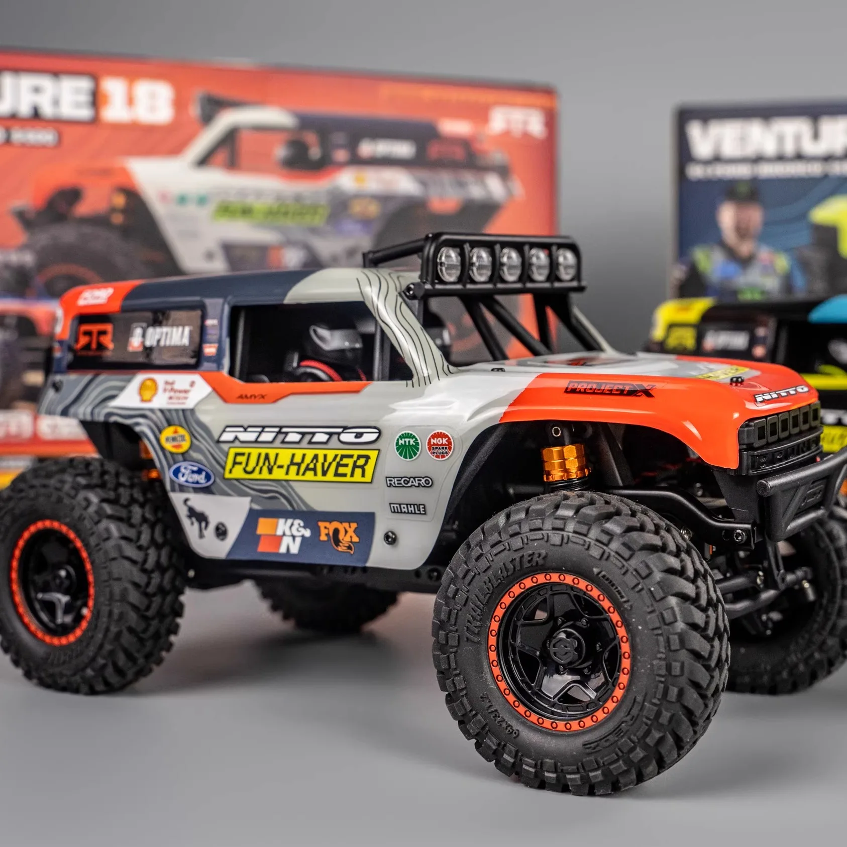 Hpi 1/18 Flux U4 Spirited Horse Vierwielaandrijving Afstandsbediening Elektrische borstelloze cross-country klimauto
