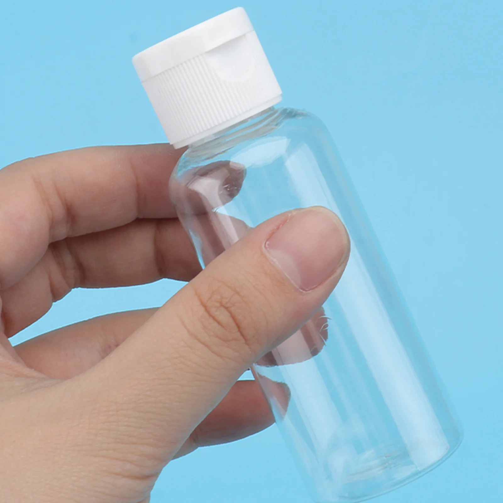 

15pcs Travel Bottles 50ml Durable Flexible Leak Proof Containers for Liquids Shampoos Lotions Cosmetics Toiletries Plastic Empty
