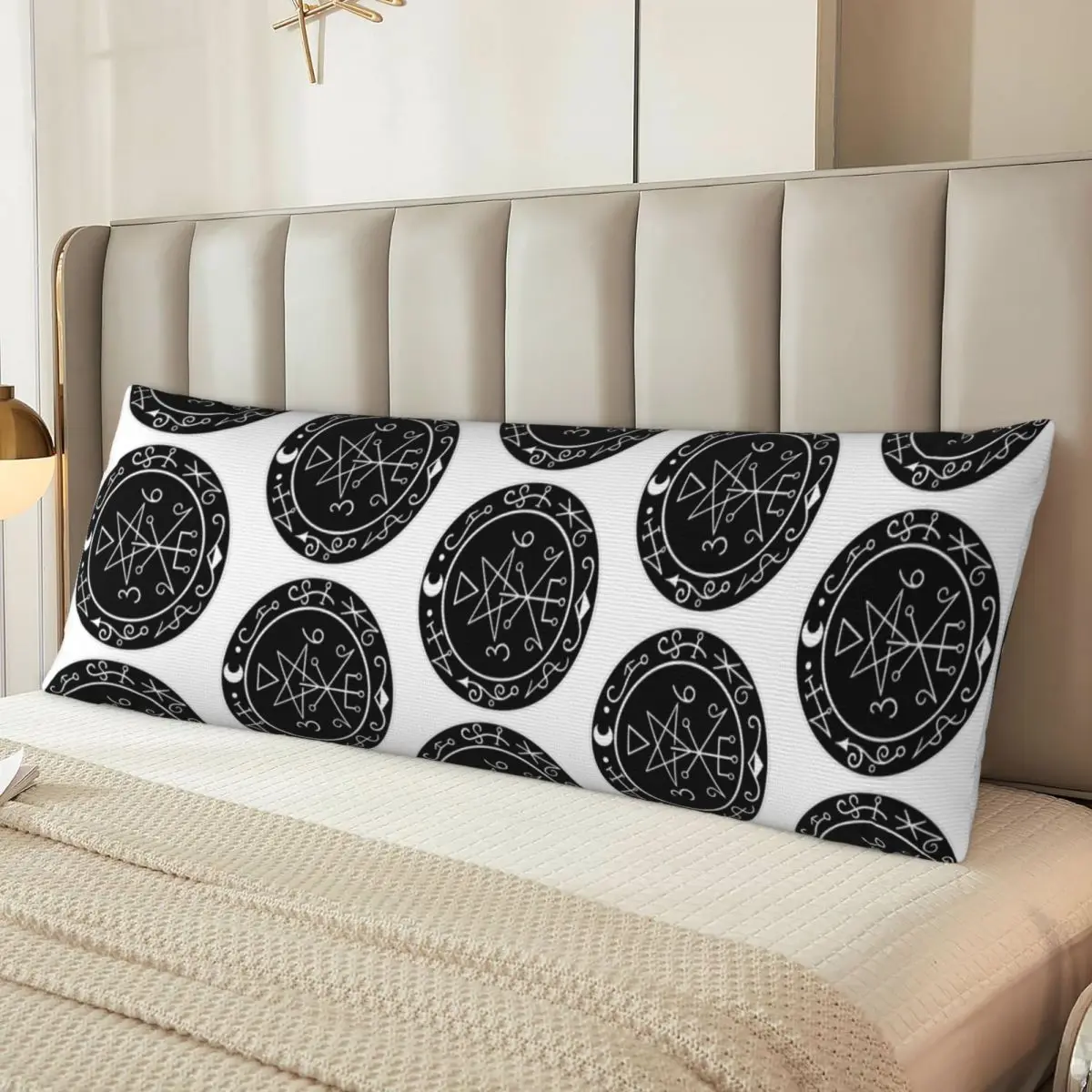 

Lilith Sigil Rectangle Pillowcase Cushion Cover Polyester Decor Bedroom Home Comfort Throw Pillow