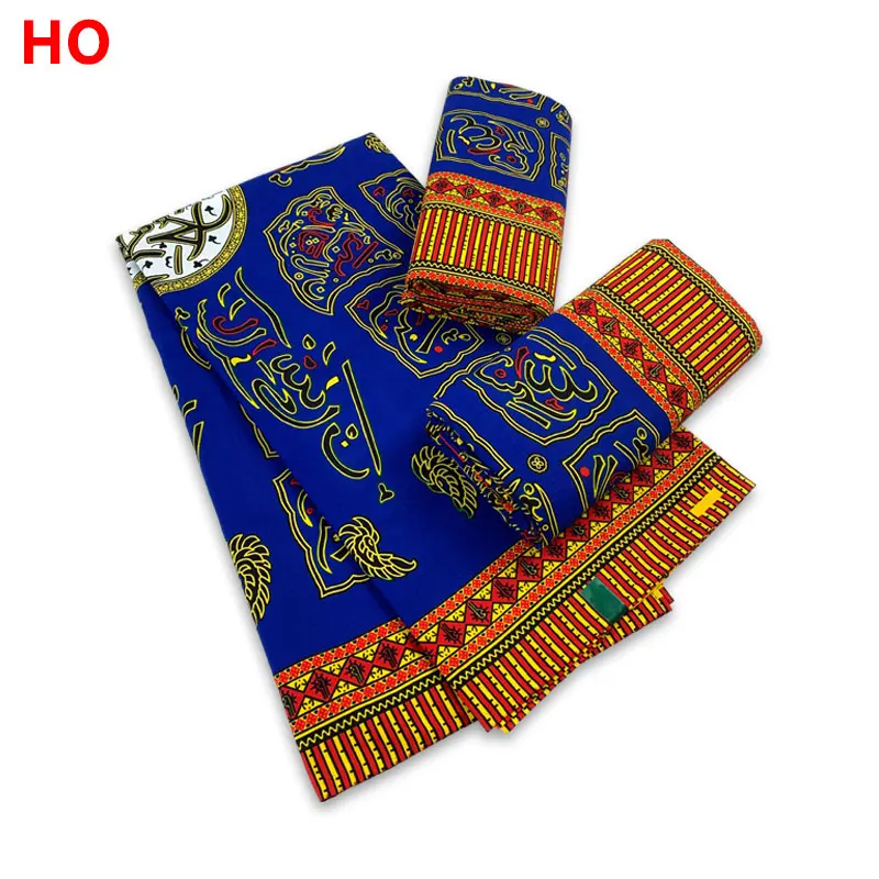 High Quality Guaranteed Veritable 100% Cotton Real Prints Batik Wax Fabric Crafts Patchwork DIY Nigeria Style Dress YG1008-1