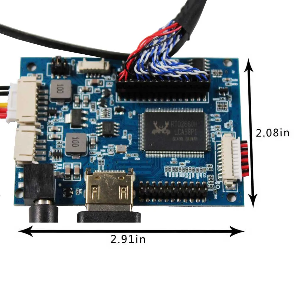 Imagem -03 - Tela Industrial com hd mi Vga Driver Board 1920x1080 Tft Lcd 1500nit 27