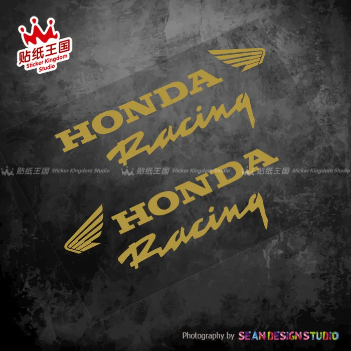 1 pair For Honda Racing CBR1000RR CBR600RR CBR650R CBR500R XADV750 CRF1100L CB1000R motor bike Reflective Decals Stickers 05