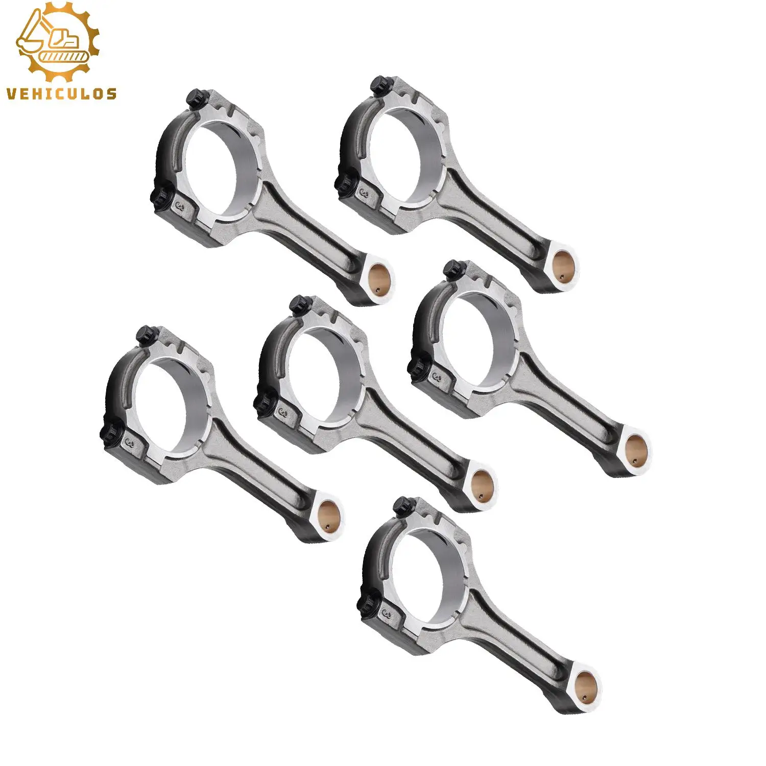 235103L100 23510-3CFA0 23510-3CFA1 6PCS Auto Engine Connecting Rod For Sorento Sedona Cadenza Santa Fe XL Azera Veracruz