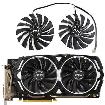 Nuevo 1 Juego de ventilador GPU ARMOR de 95MM PLD10010S12HH GTX 1060, para MSI GeForce GTX 1080TI 1080 1070TI 1070 1060 ventilador de refrigeración de tarjeta de vídeo ARMOR