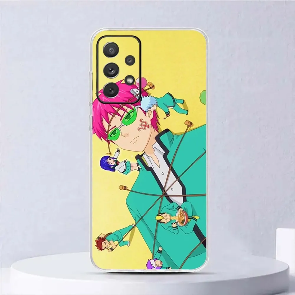 Disastrous Life Of Saiki Phone Case For Samsung Galaxy A31,A33,A52,A13,A02,A53,A50,A73,A72,A40,A20,A23,A54,A14,A34 Back Cover