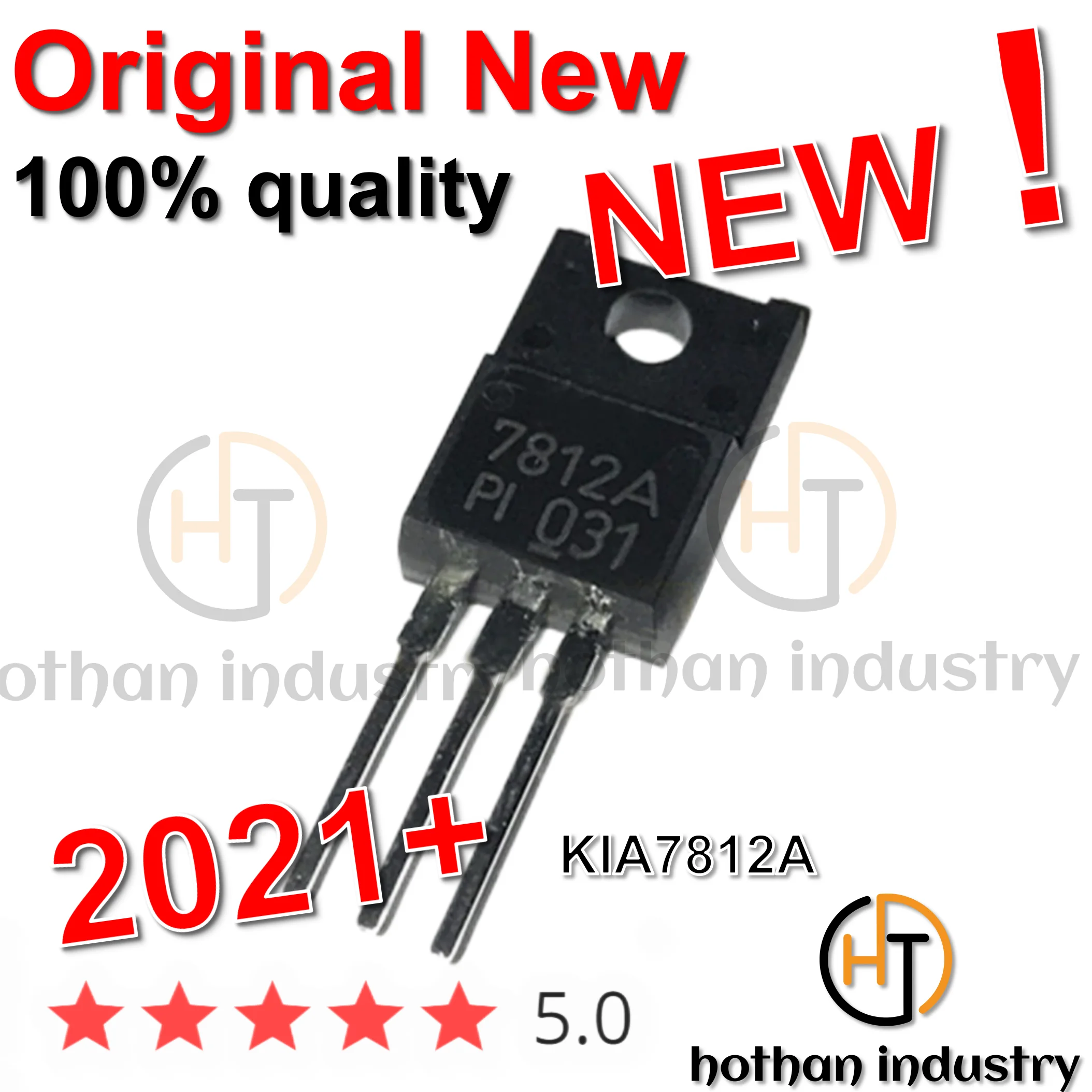 5-10 PCS 100% New Original KIA7812A KIA 7812A TO-220F KIA7812API-U/PF Three terminal voltage stabilization TO-220F brand