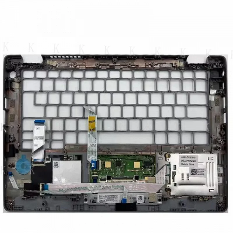 

C New for DELL Latitude 5300 5310 2-in-1 Palmrest 0T41MD Silver with Touchpad