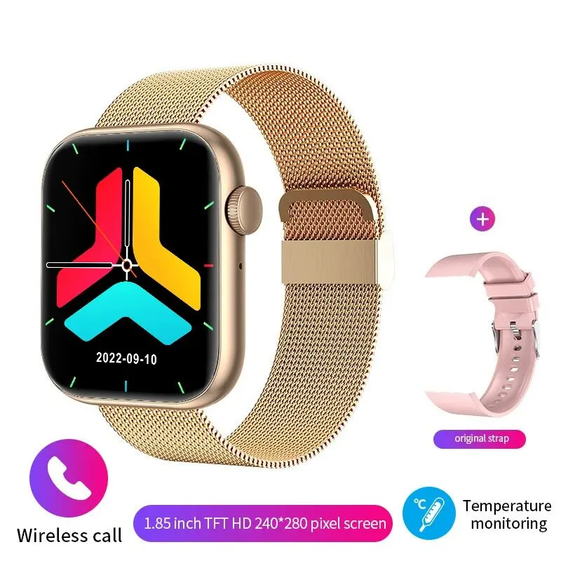 

Smart Watch 2026 Wireless Charging Smartwatch Bluetooth Calls Men Women Smartwatches Fitness Bracelet Custom Watch Face