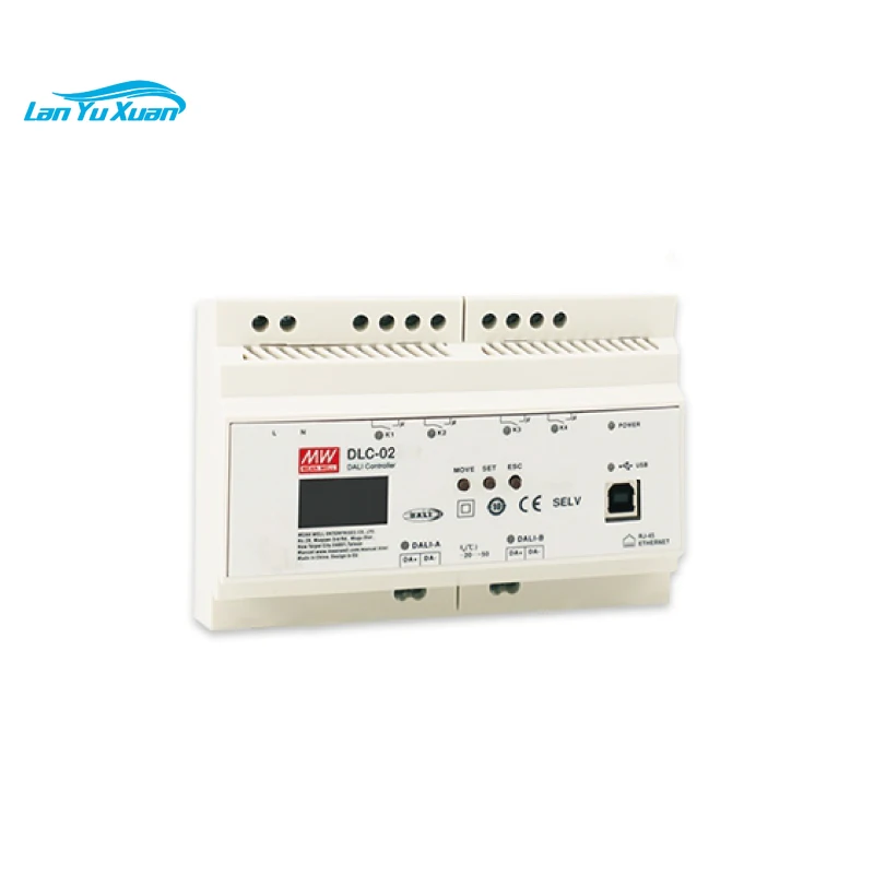 

Mean Well DLC-02 DALI-2 Mulit-master Application Led Controller