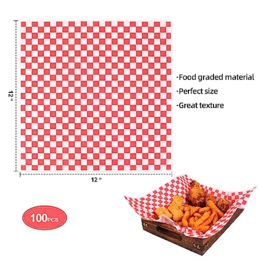 100pcs Deli Paper Sheets 12x12