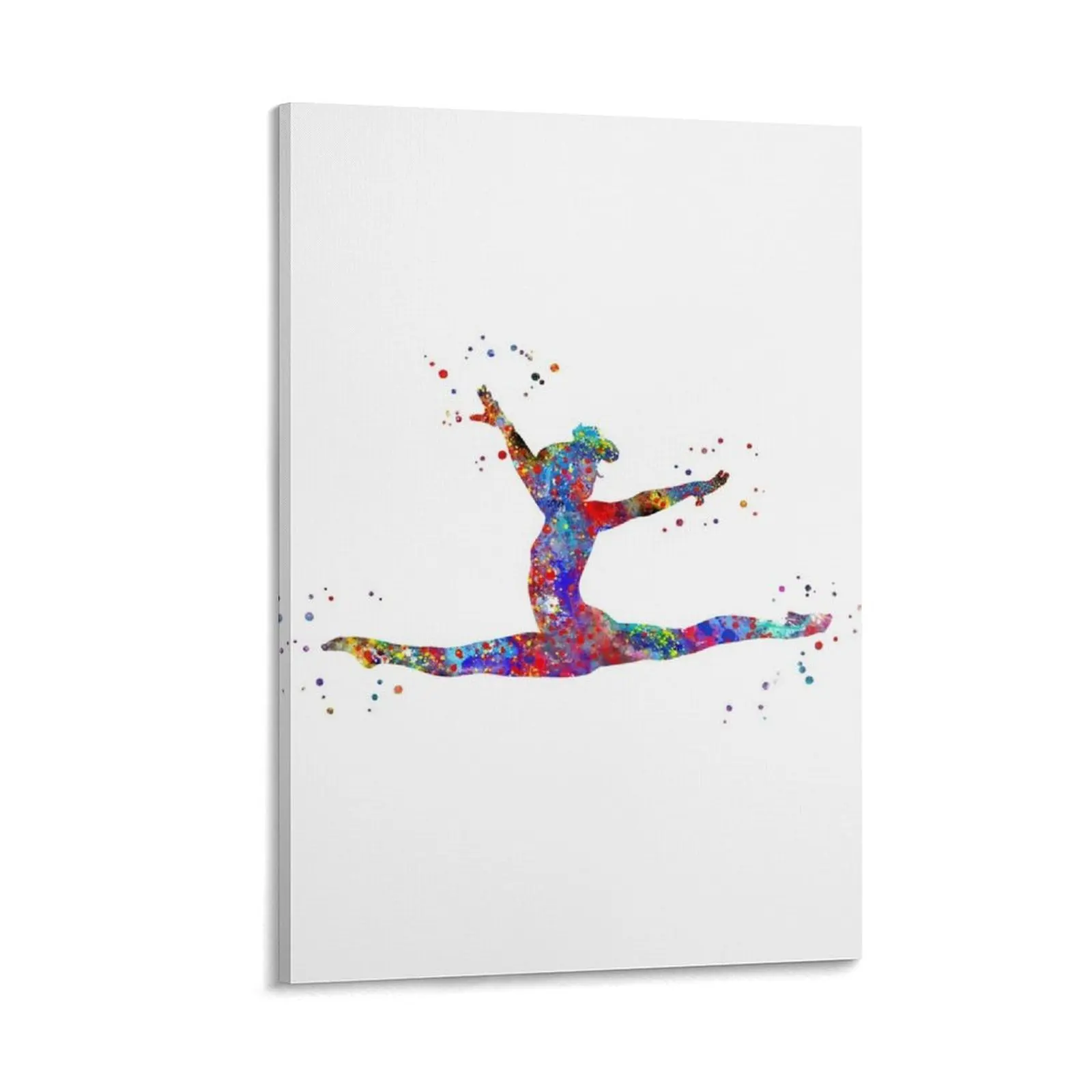 

Gymnastics girl, watercolor gymnastics Canvas Painting photos for living room wall decor Decoration home