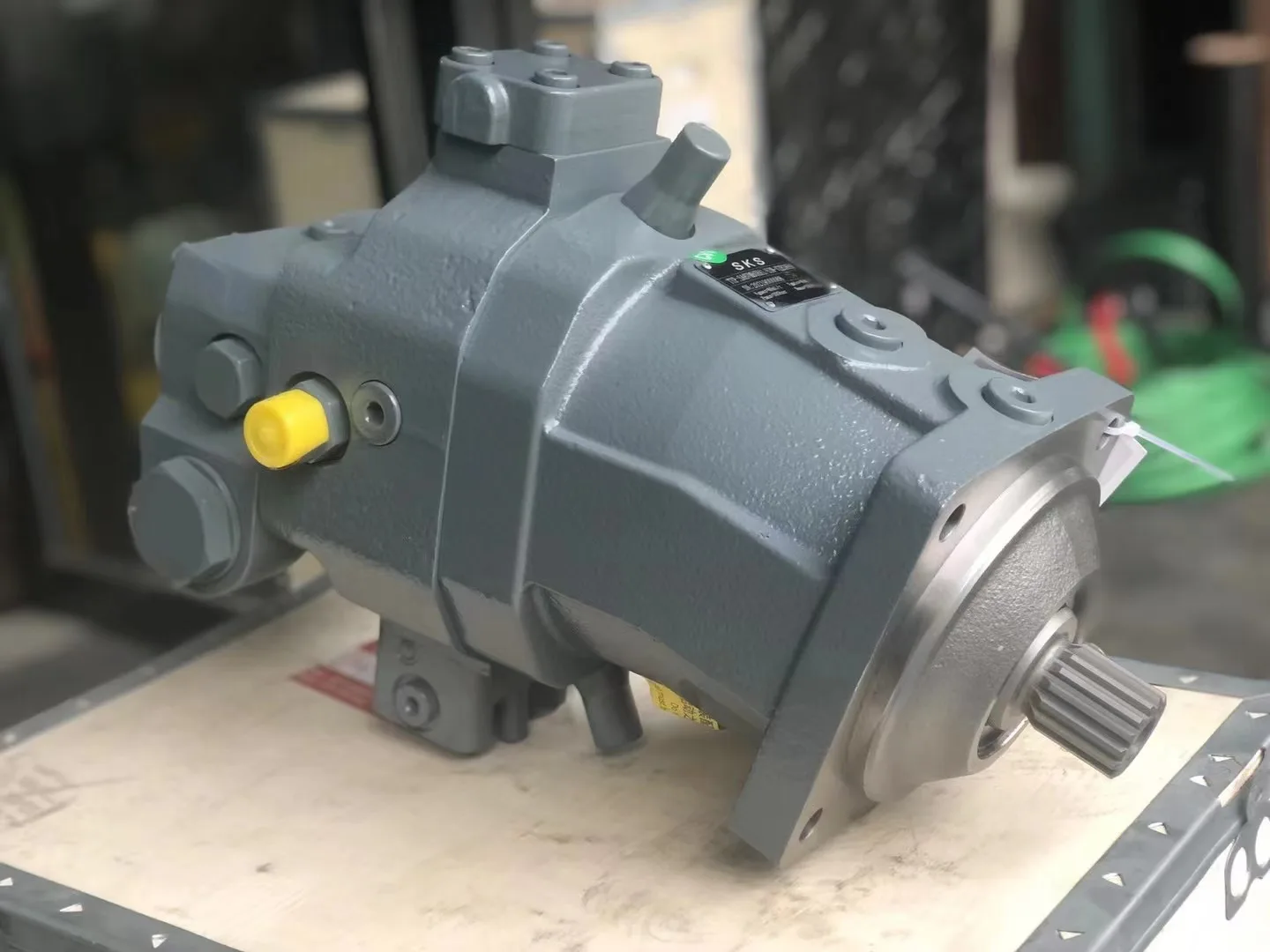 Motore idraulico da viaggio principale del motore principale del pistone assiale idraulico Rexroth A6VM A6vm28 A6vm55 A6vm80 A6vm107 Motore idraulico da viaggio principale dell'escavatore