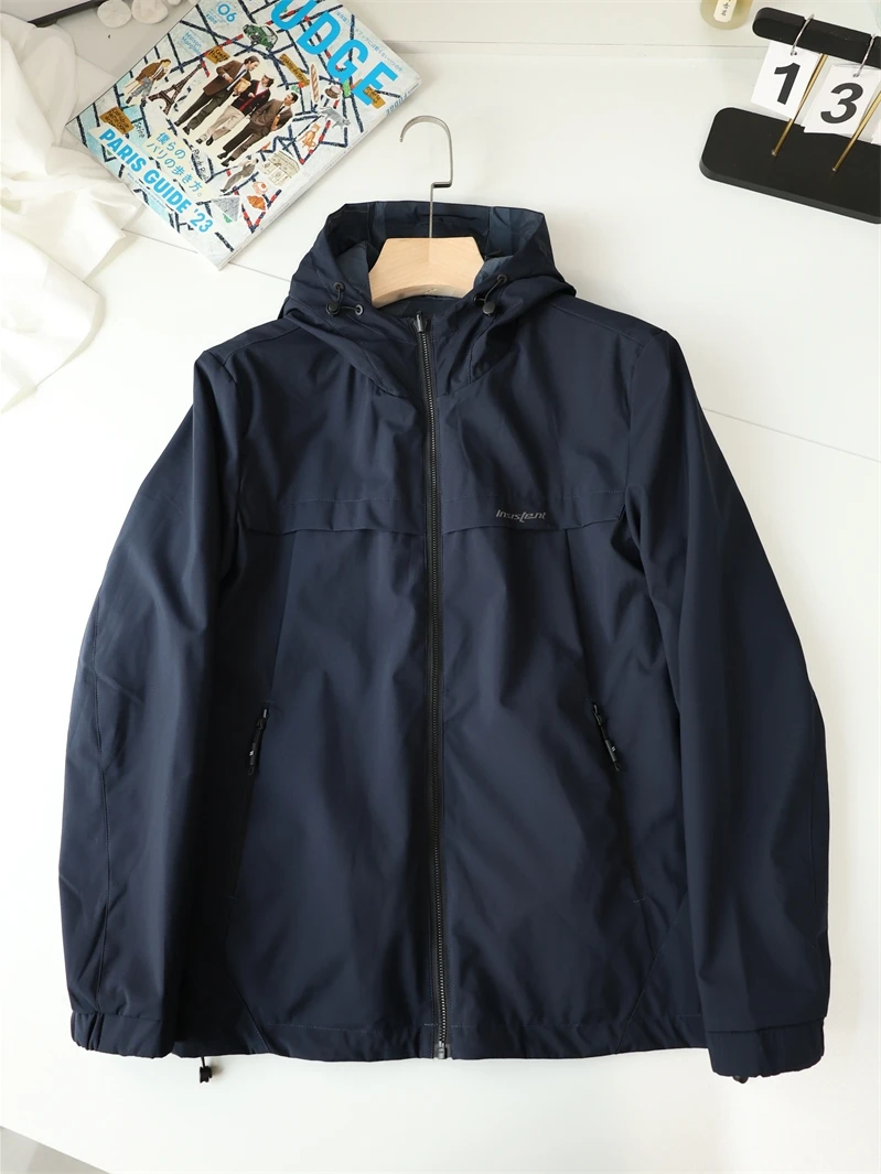 

Двусторонняя носимая куртка-жилет в форме буквы U, молодежная повседневная куртка с капюшоном, мужская осенняя куртка, функциональный жилет