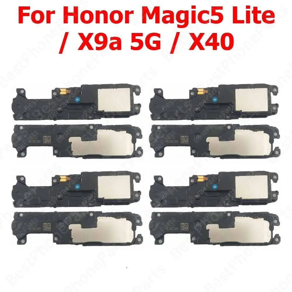 Loudspeaker For Honor Magic5 Lite 5Lite X9a 5G X40 Loud Speaker Buzzer Ringer Sound Module Mobile Phone Replacement Spare Parts