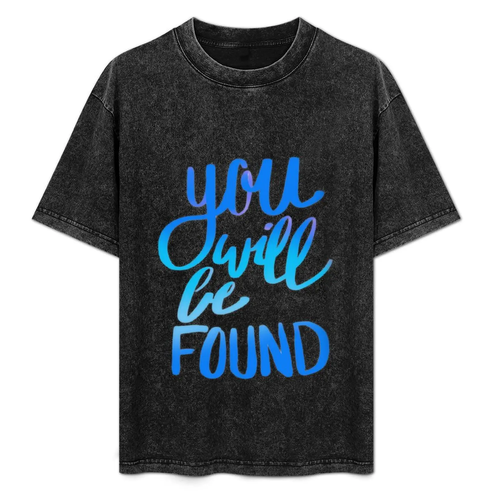 

Футболка You Will Be Found - Dear Evan Hansen, классическая базовая повседневная футболка