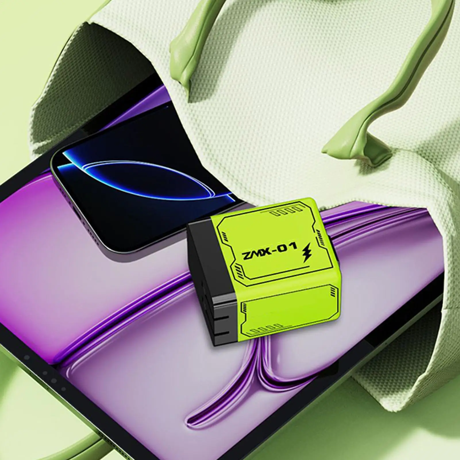 

Настенное зарядное устройство 120 Вт, адаптер для быстрой зарядки, настенное зарядное устройство, адаптер для быстрой зарядки с кабелем типа C, портативный мобильный телефон