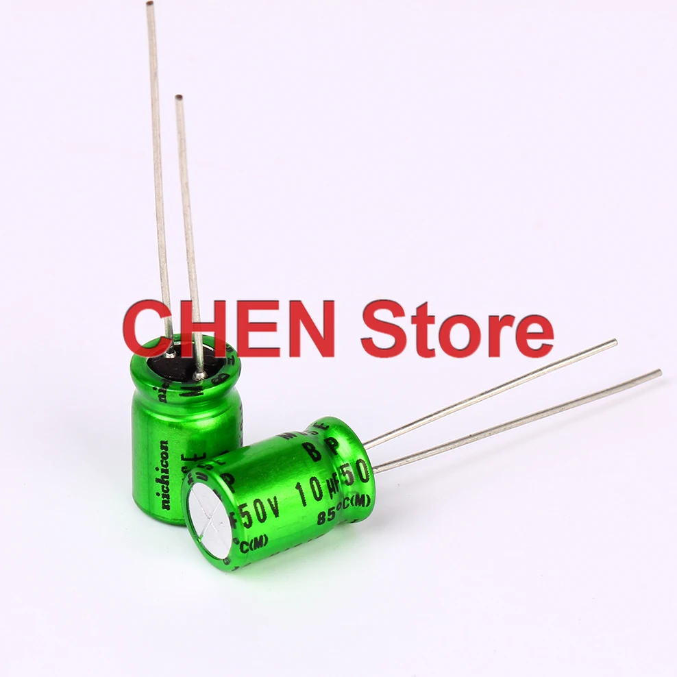 

1PCS NICHICON MUSE BP ES 50V 0.47UF 1UF 2.2UF 3.3UF 4.7UF 10UF 22UF 33UF 47UF 100UF 220UF 330UF Non Polar HiFi Audio capacitor