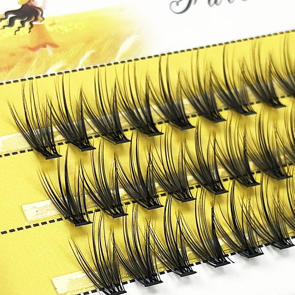1 caja de gran capacidad 60 mechones extensiones de pestañas 20D 0,07mm C curl pestañas de visón pestañas individuales estilo natural envío gratis
