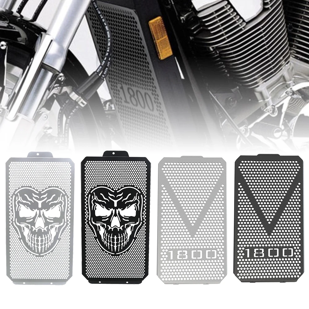 

Motorcycle Accessories VTX 1800 FOR Honda VTX1800 VTX1800 C F N R S T 2002-2006 2007 2008 Radiator Grille Guard Protection Cover