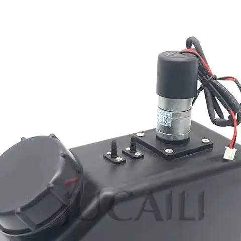 JUCAILI Printer 1.5L UV Ink Cartridge Ink Tank with Stirring Motor for UV ink Printer