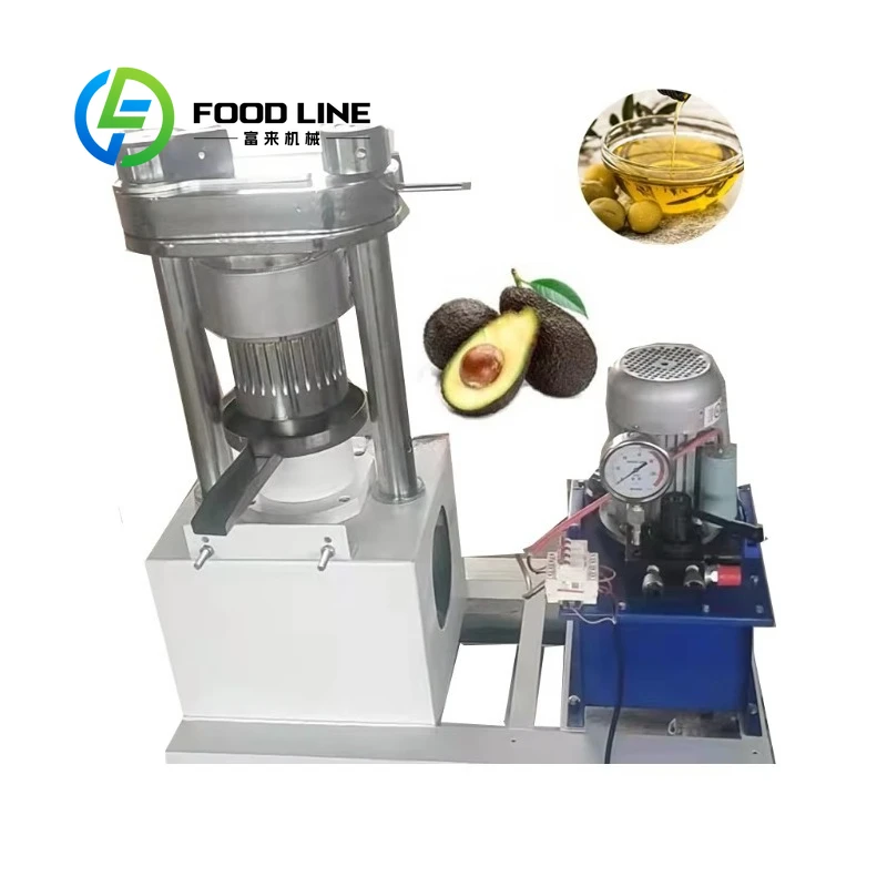 

Commercial 13.5kg/hour Dry Avocado Fruit Oil Extraction Machine HJ-H80 Olive Peanut Hydraulic Oil Press