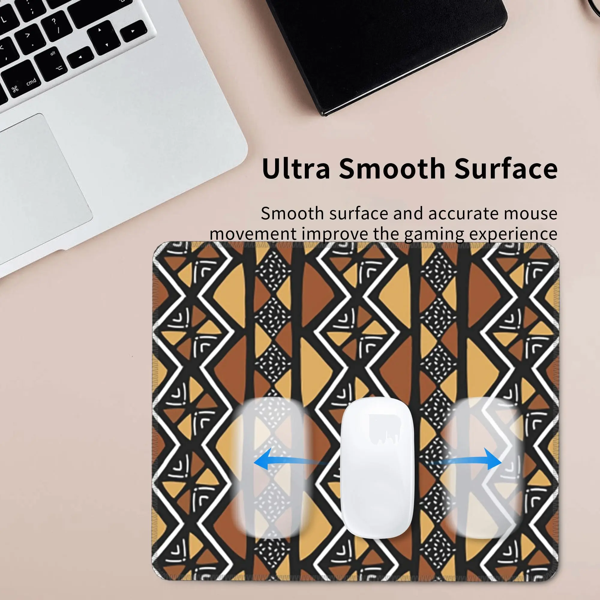 아프리카 진흙 천 말리 마우스 패드 컴퓨터 키보드 마우스 매트 게임용 PC 노트북 책상 매트 사무용품 테이블 매트