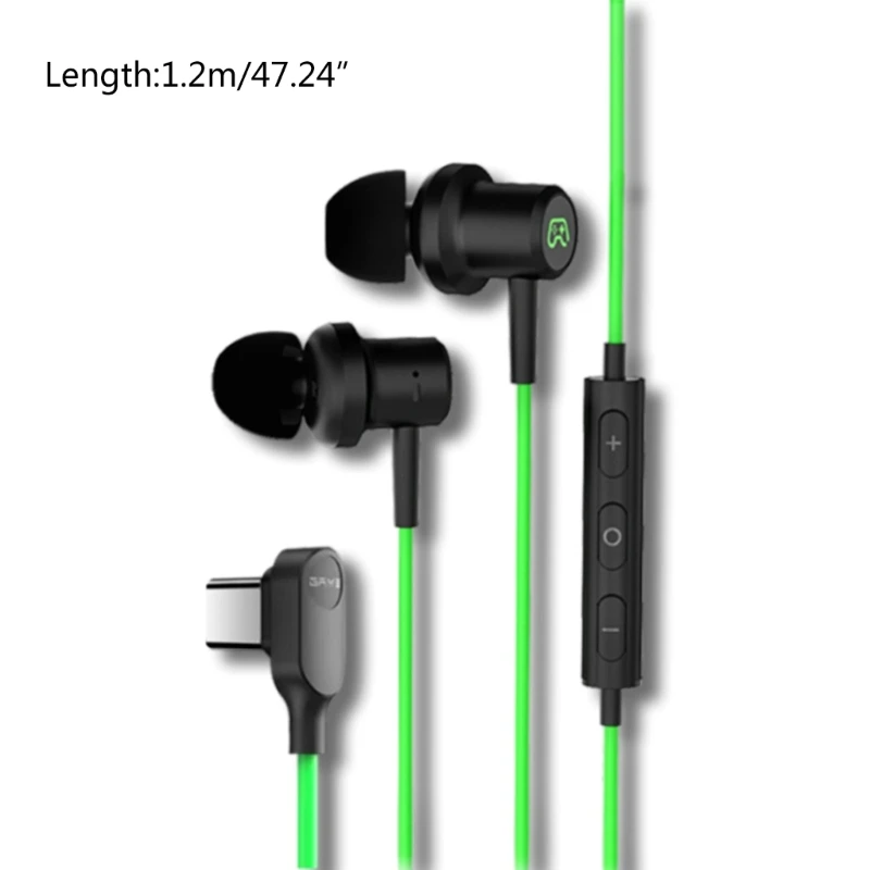 USB C Headphones for Phone 15/15Pro/15 Type C Earbuds with Microphone Dropshipping