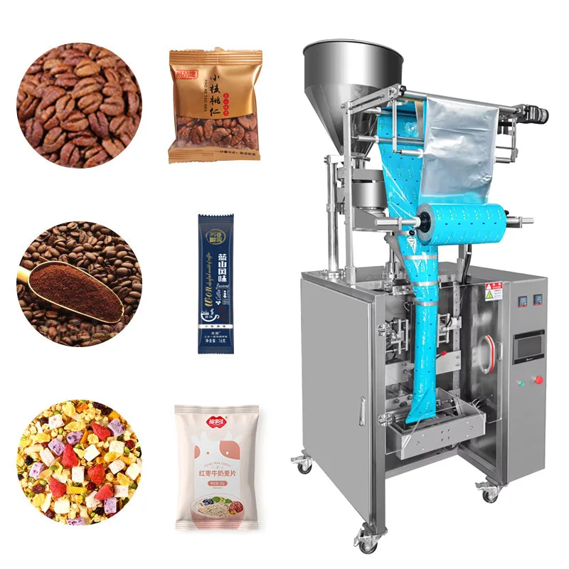 High Speed Vertical Form Fill Seal Machine for Granule Powder Liquid Paste Automatic Sachet Pouch Bag Filling Sealing