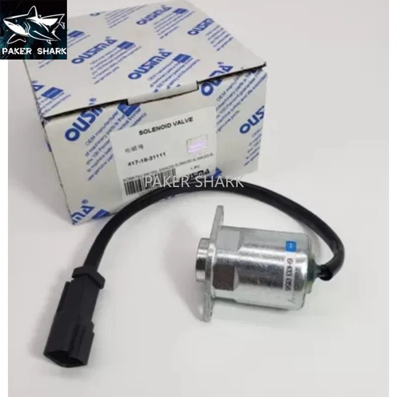 714-23-15520 417-18-31111 لكوماتسو WA150L-5 WA200-5L صمام الملف اللولبي WA320-5L صمام الملف اللولبي حفارة