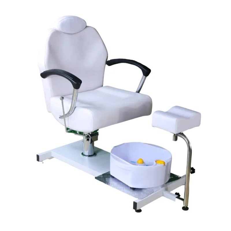 Shop Beauty Salon Foot Massage Hydraulic ChairsLuxury Pedicure Spa Chair Basin for Nail and Foot Bath