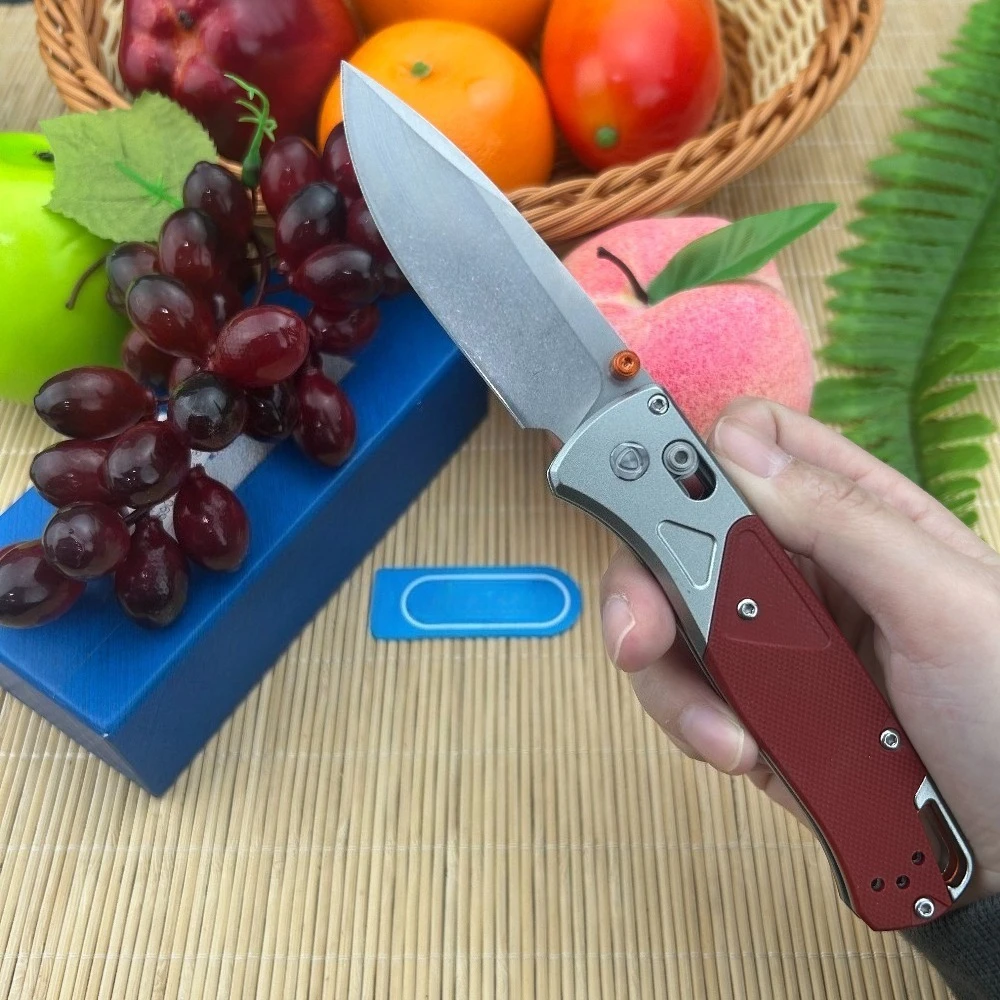 

Складной нож с рукоятью из алюминиевого сплава и лезвием из стали S90V для активного отдыха, туризма, охоты, рыбалки, самообороны, подарок на праздники, инструмент