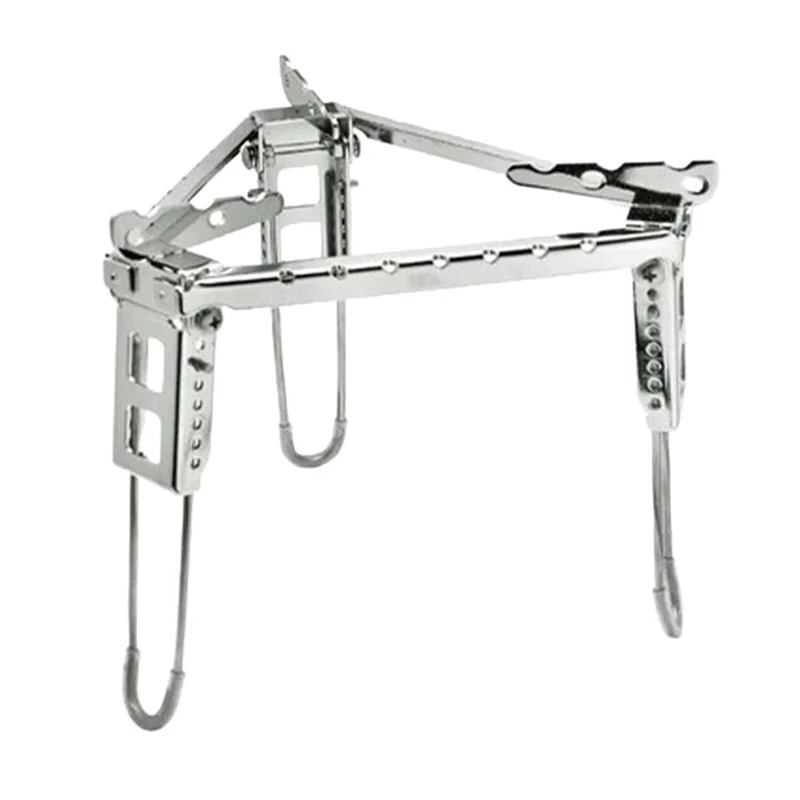 Foldable Triangular Stove Rack Portable Multifunctional Triangular Stove Rack Suitable For Picnics, Travel, Barbecue