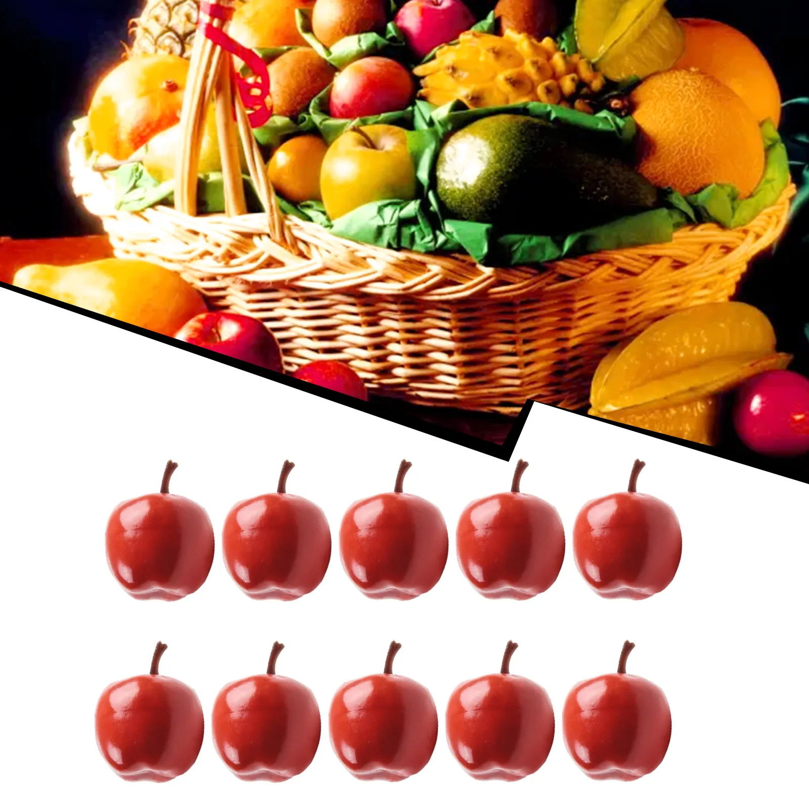 Искусственные фрукты, пластиковые поддельные реквизиты, разнообразные модели, искусственные фрукты, настольное украшение, «сделай сам», дизайн для кухни, Декор для дома, 10 шт.