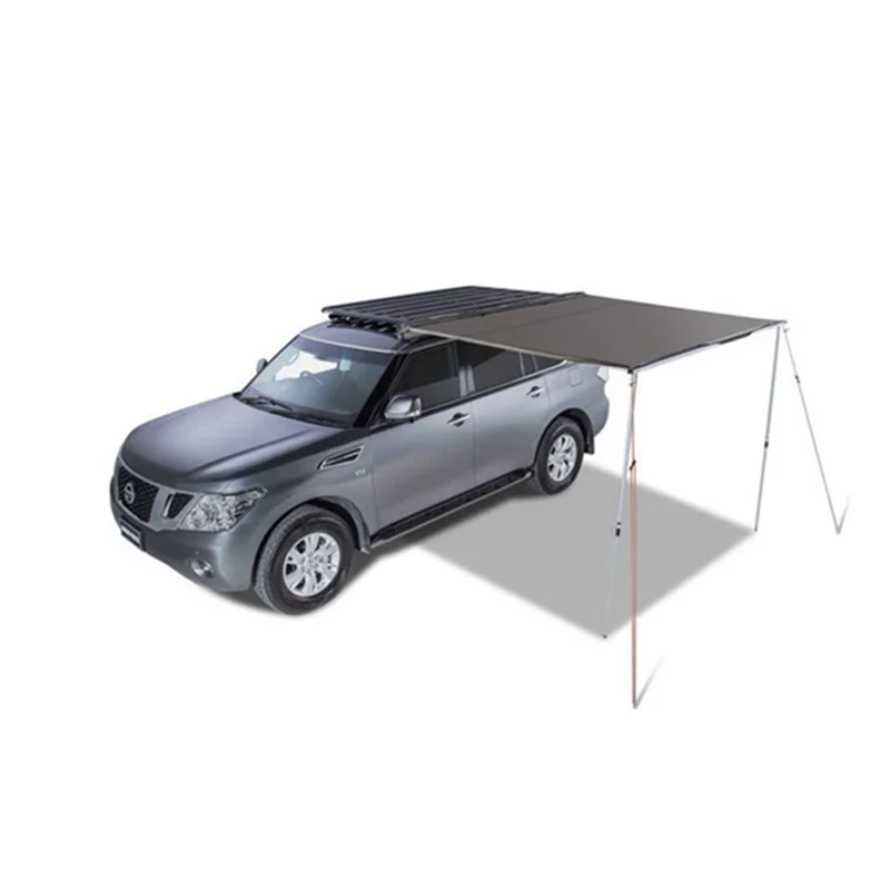 

Woqi Shelter Shade SUV Outdoor Camping Travel Rooftop Pull Out Tent Car Side Awning