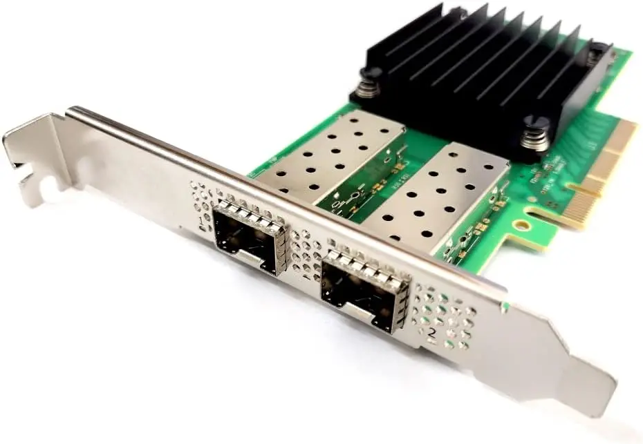 Mellanox MCX512A-ACAT 25G Dual Port Network Interface Card with ConnectX-5 EN Adapter SFP Wireless USB Wired External"