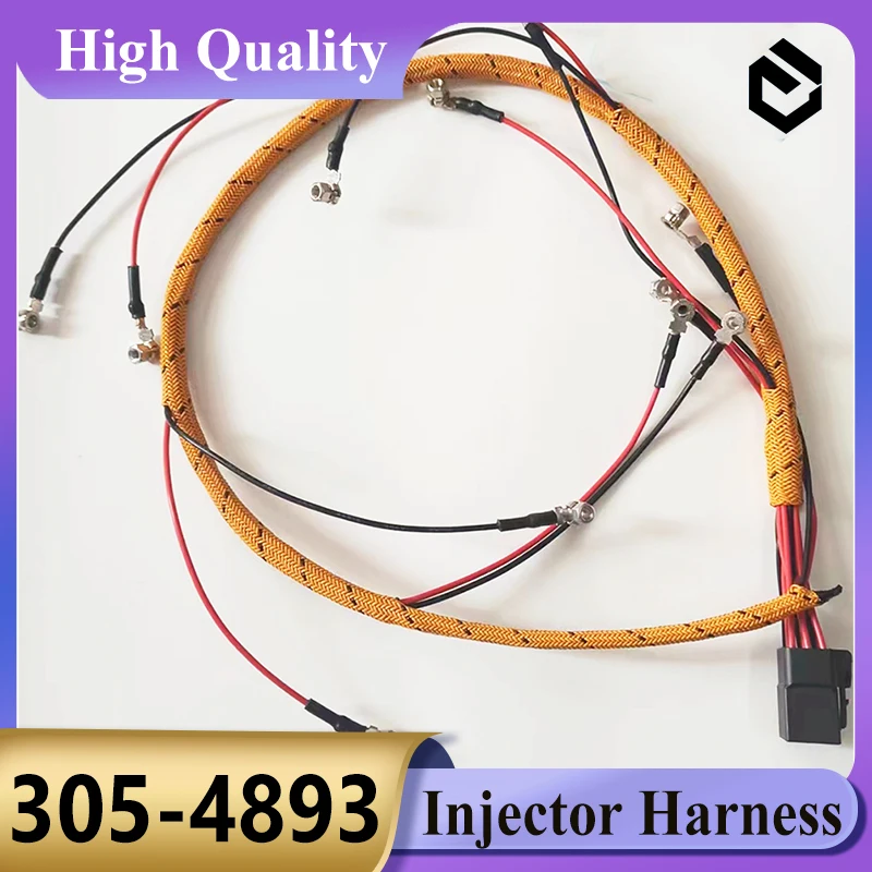 305-4893 Injector Wire Harness 3054893 for Caterpilar CAT Engine C6.4 320D 321D 323D Excavator Parts