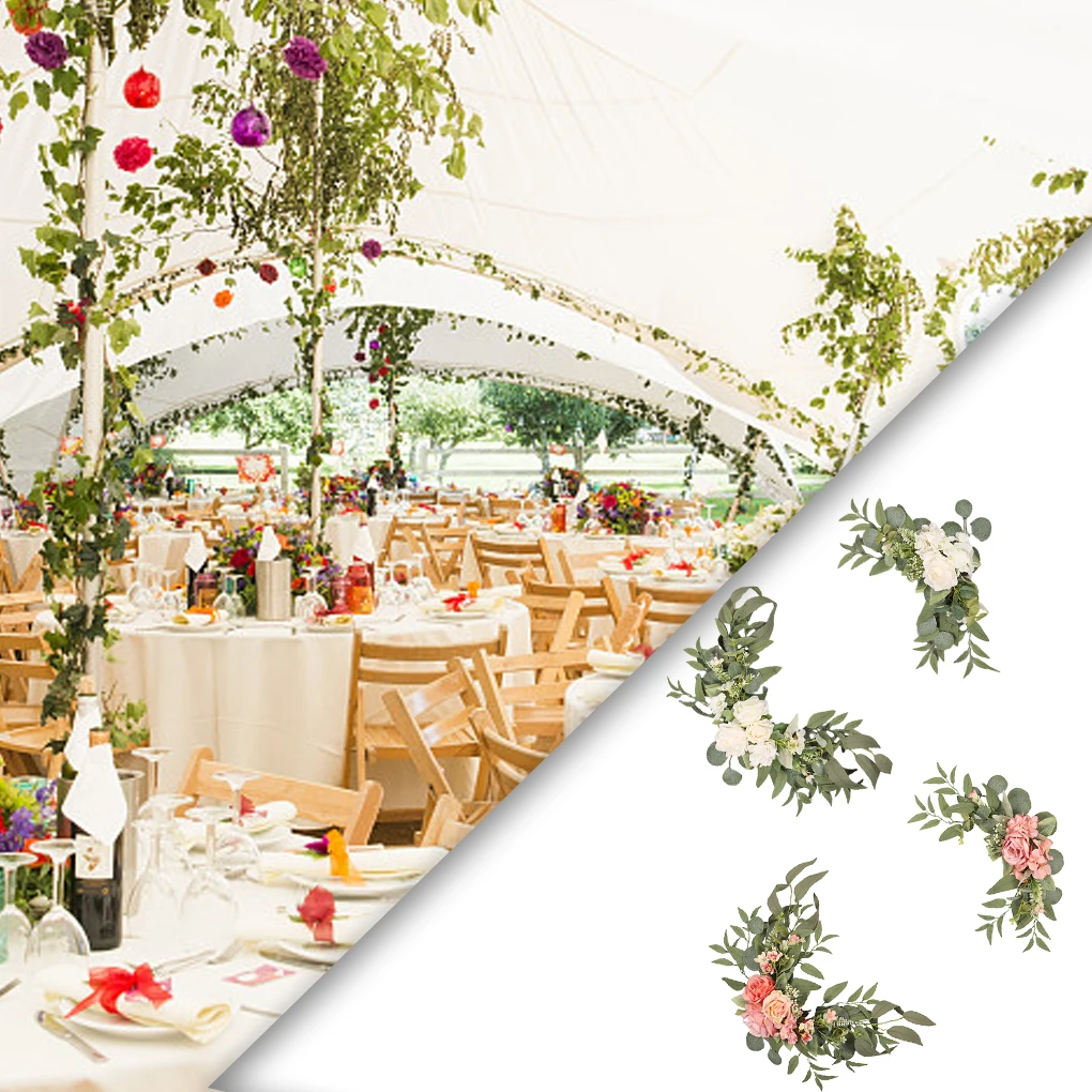 

Exquisite Crafted Wedding Signs Realistic Appearance And Hypoallergenic Odorless Faux Flower