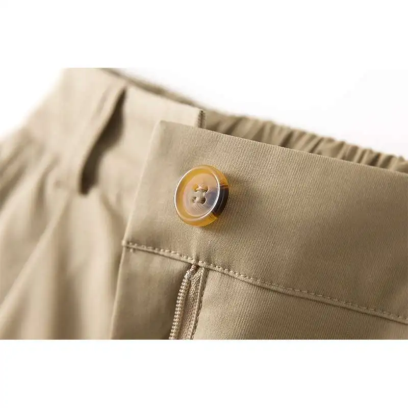 

Новая хлопковая юбка А-силуэта для женщин на весну-лето, с завышенной талией, из 100% хлопка, модель Cleanfit Sle, подходит для прогулок.