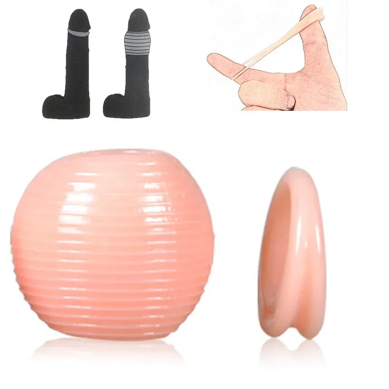 5 Types Foreskin Correction Cock Ring Penis Sleeve Delay Ejaculation Male Chastity Cage Sex Toys For Men Sex Products Sex Shop